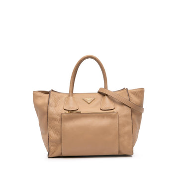 Prada Vitello Phenix Shopping Tote