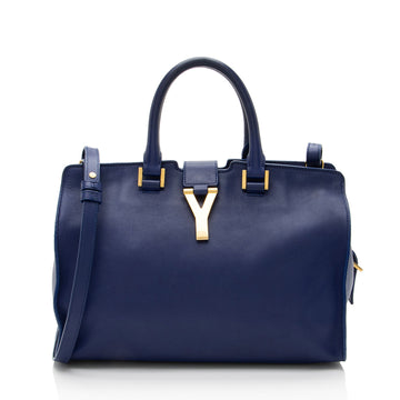 Saint Laurent Calfskin Cabas Chyc Small Tote