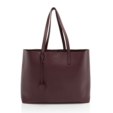 Saint Laurent Calfskin Large Shopping Tote