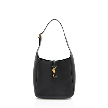 Saint Laurent Calfskin Monogram Le 5 A 7 Small Hobo