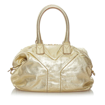 Saint Laurent Easy Y Leather Tote Bag (SHG-37235)
