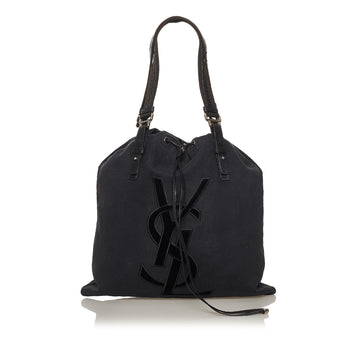 Saint Laurent Kahala Canvas Tote Bag (SHG-29234)