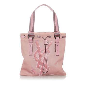 Saint Laurent Kahala Canvas Tote Bag (SHG-35269)