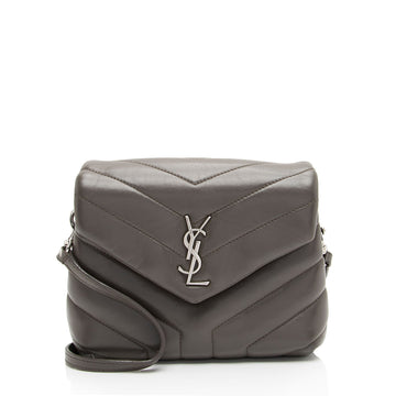Saint Laurent Matelasse Calfskin Monogram LouLou Toy Crossbody (SHF-I57Zyw)