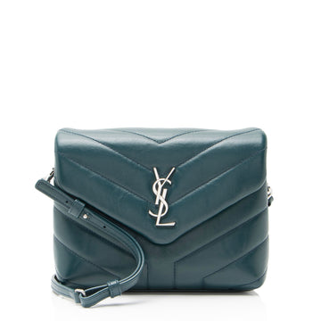 Saint Laurent Matelasse Calfskin Monogram LouLou Toy Crossbody
