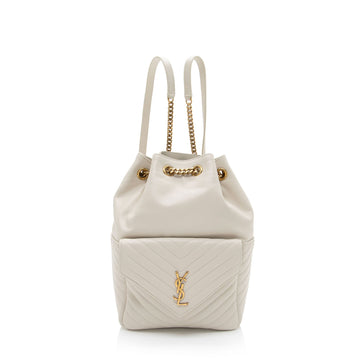 Saint Laurent Matelasse Lambskin Monogram Joe Backpack