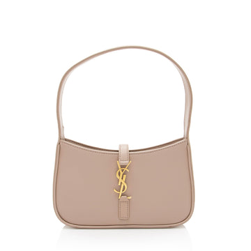 Saint Laurent Smooth Calfskin Monogram Le 5 A 7 Mini Hobo