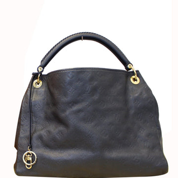 Louis Vuitton Artsy MM Empreinte Blue Infini Monogram Shoulder Bag