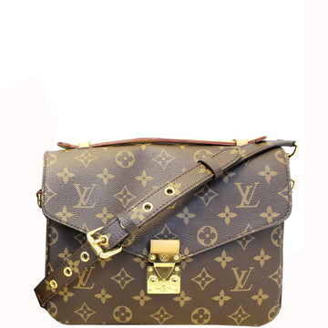 LOUIS VUITTON Metis Pochette Monogram Canvas Crossbody Bag