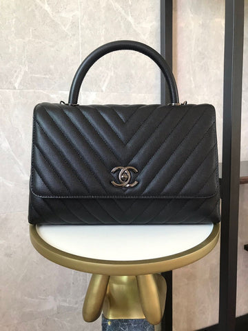CHLMaxi Top Qualityap Bag Black For Women 11.4in/29cm