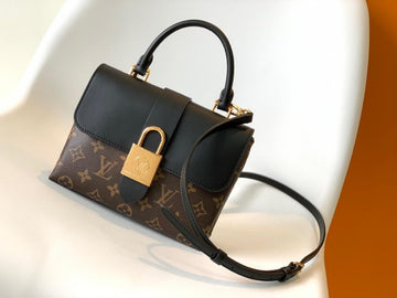 Top Quality Locky BB Monogram Canvas Black For Women, WomenÂs Handbags, Shoulder And Crossbody Bags 7.9in/20cm Top Quality M44141