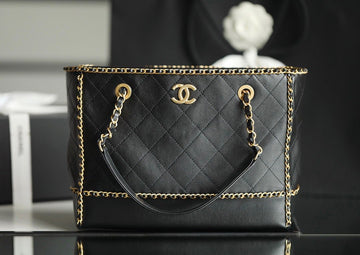 CHLShopping Tote Bag Black For Women Handbag, Shoulder Bags 13.3in/34cm AS2761 B06380 94305