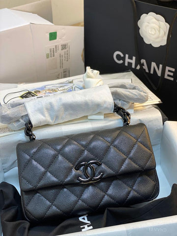 CHLSmall Top Qualityap Bag Black For Women 7.8in/20cm