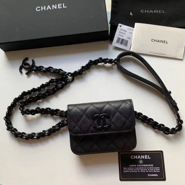 CHL Classic Top Qualityap Bag Black For Women 5.1in/13cm