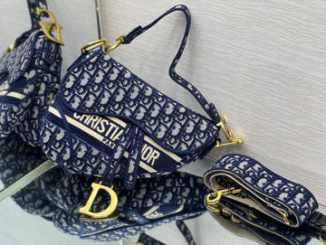 Top Quality Saddle Bag Blue For Women 10in/26cm CD M0446CTZQ_M928