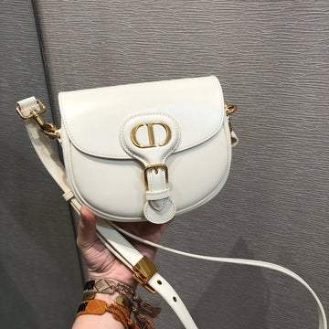 Top Quality Mini Bobby Bag, White , For Women WomenÂs Handbags, Shoulder Bags, Crossbody Bags, 18cm CD