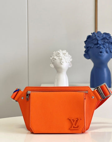 Top Quality Aerogram Slingbag Orange For Men, Bags 30cm Top Quality M59625