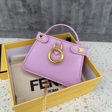 Top QualityTop Quality Nano Peekaboo Charm Crossbody Pink Bag For Woman 12cm/4.5in