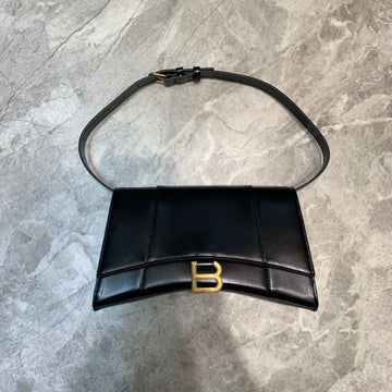 Top Quality Hourglass Handbag In Black, For Women,  Bags 9.8in/25cm