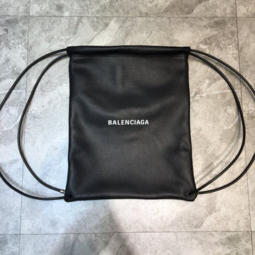 Top Quality Everyday Drawstring Backpack In Black, For Women,  Bags 18.5in/47cm
