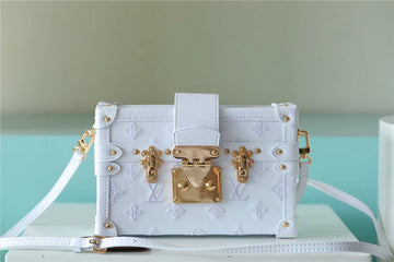 Top Quality Petite Malle Monogram White For Women,  Shoulder And Crossbody Bags 7.9in/20cm Top Quality M20847