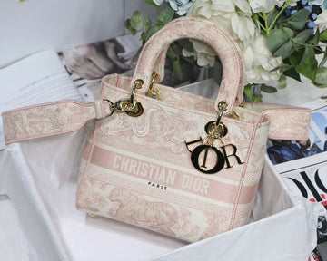 Top Quality MeTop Qualityum Lady D-Lite Bag Pink, For Women, WomenÂs Handbags 24cm/9.5in CD M0565OTDT_M912