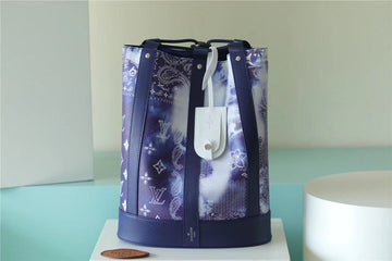 Top Quality Randonee Messenger Monogram Stripes Blue For Men, Bags, Shoulder And Crossbody Bags 10.4in/26cm Top QualityÂ 