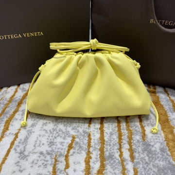 Top Quality Mini Pouch For Women 8.6in/22cm In Light Yellow