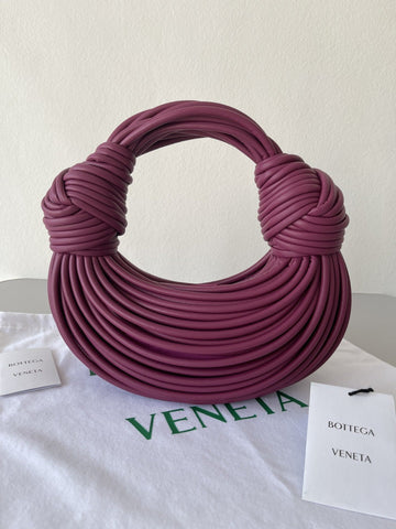 Top Quality Double Knot Purple, For Women, Bags 9.8in/25cm