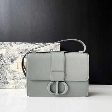 Top Quality Azure Gray GraTop Qualityent Handle Bag For Women 24cm/9.5in CD