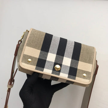 Top Quality  Check And Small Crossbody Bag For Women, Bags 7.1in/18cm