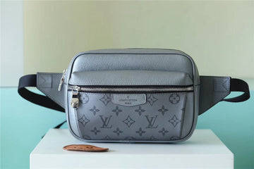 Top Quality Outdoor Bumbag Monogram Canvas Grey For Men, Bags 8.3in/21cm Top Quality