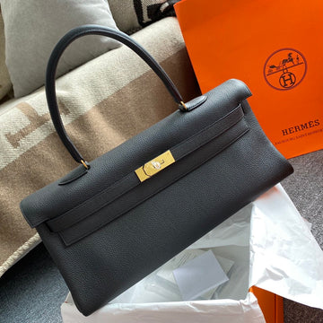 Top Quality Kelly Wallet To Go Woc Epsom Black For Women, Wallet 8.5in/22cm