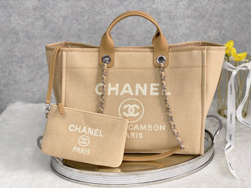 CHLSmall Shopping Bag Silver Hardware RafTop QualityTop Qualitya For Women, Women’s Handbags, Shoulder Bags 15in/39cm AS3257