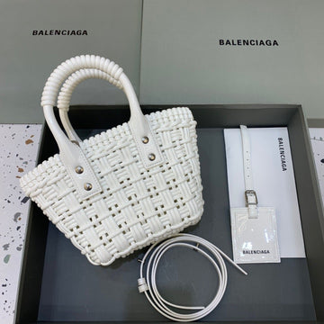 Top Quality Bistro XS Basket With Strap In White, For Women,  Bags 16.1in/41cm 6713422IE3Y9000