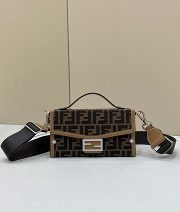 Top QualityTop Quality Mon Baguette Soft Trunk Brown Bag For Woman 21.5cm/8.5in