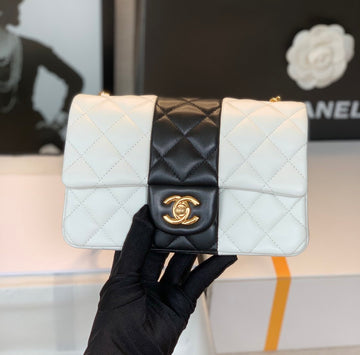 CHLMini Top Qualityap Bag White For Women 7.8in/20cm