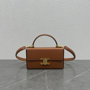 Top Quality Box Triomphe Tan For Women 9in/22cm 199993BFN.04LU