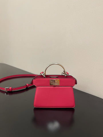 FI Top Quality ISeeU Petite Pink Micro Bag For Woman 11cm/4.5in