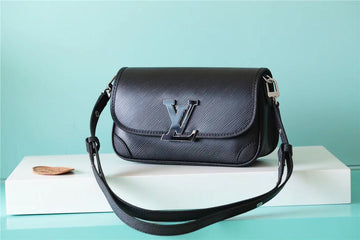 Top Quality Buci Epi Black For Women,  Shoulder And Crossbody Bags 24.5cm/9.6in Top Quality M59386