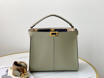 FI Top Quality X-Lite Tote MeTop Qualityum Beige Bag For Woman 30cm/12in