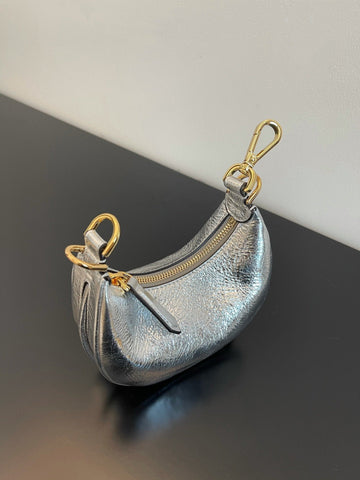 Top QualityTop Quality Nano Top QualityTop Qualitygraphy Silver For Women, Women’s Handbags 6.7in/17cm FF 7AS089AISPF1HIC