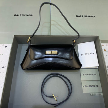 Top Quality XX Small Flap Bag Box Black, For Women,  Bags 10.6in/27cm 695645210961000