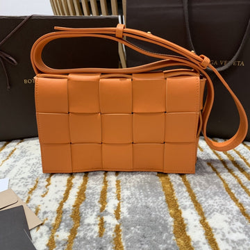 Top Quality Cassette Bag For Women 9.1in/23cm In Tangerine 578004VMAY17003