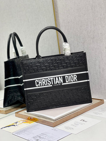 Top Quality MeTop Qualityum Book Tote Black, For Women, WomenÂs Handbags 14in/36cm CD