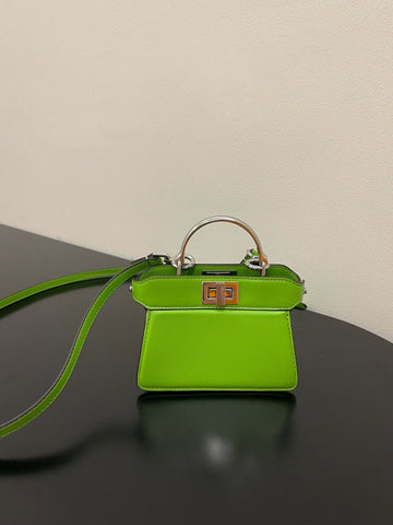 FI Top Quality ISeeU Petite Green Micro Bag For Woman 11cm/4.5in