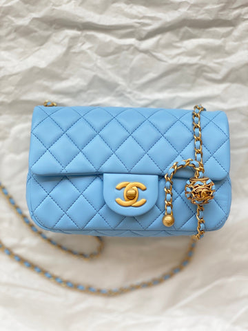 CHLMini Top Qualityap Bag Blue For Women Bags 7.9in/20cm