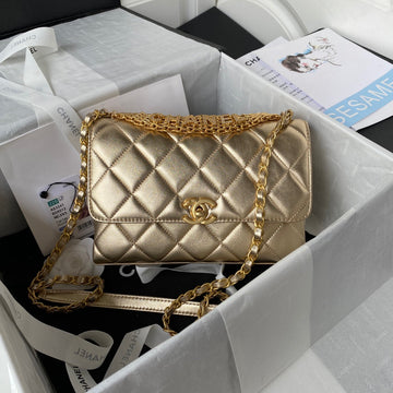 CHLTop Qualityap Bag Small Gold Bag For Women 15cm/6in