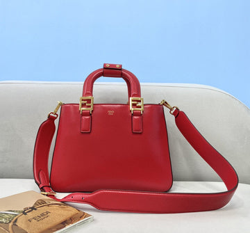 FI MeTop Qualityum FF Tote Shoulder Red Bag For Woman 38cm/15in