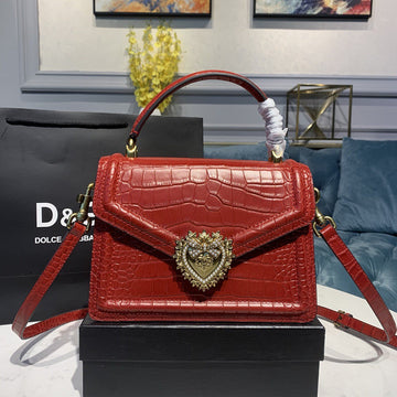 Top Quality Medium Devotion Bag Red For Women 9.5in/24cm